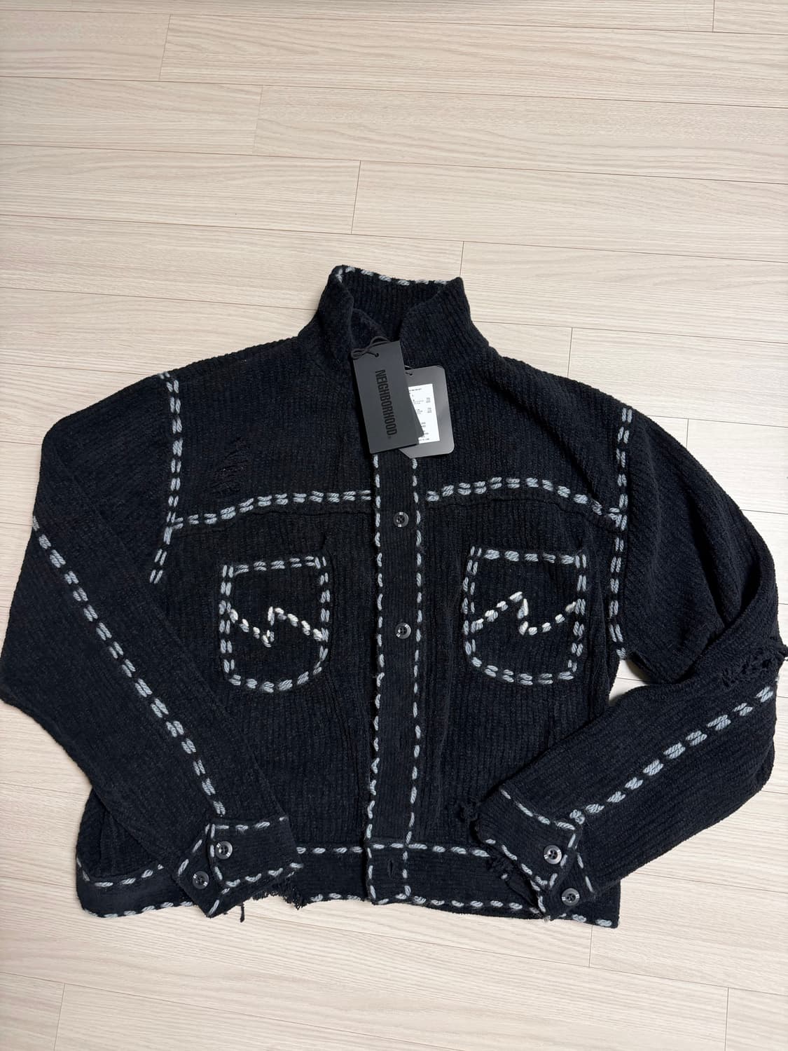 [L] 네이버후드 x 핀가린 PG1 세비지 니트 상품이미지2