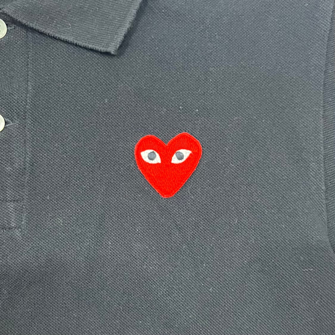 [COMME DES GARCONS] 로고 카라티 블랙 상품이미지3