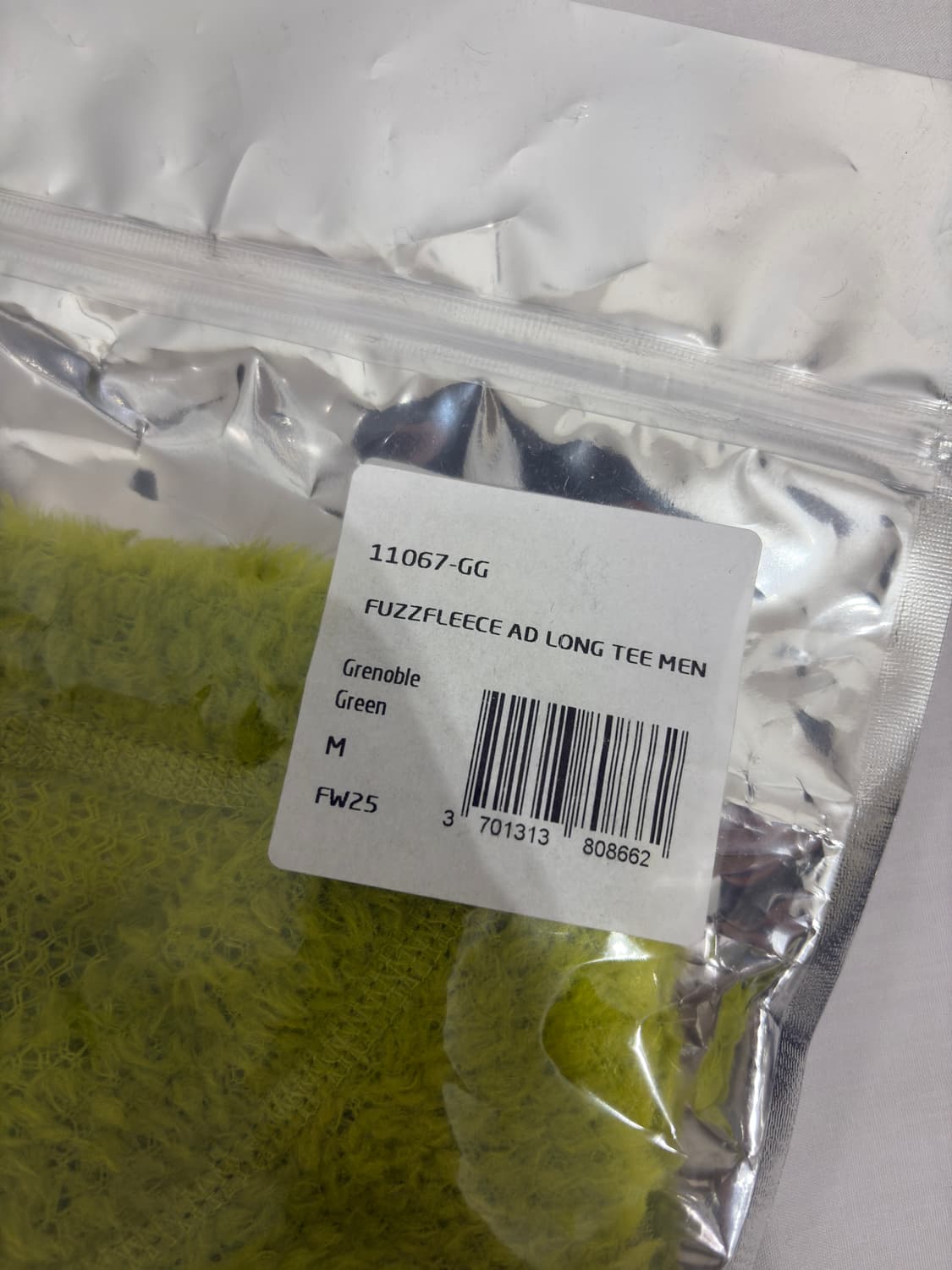 세티스파이 / 퍼즈플리스 AD 롱 티셔츠 그레노블 그린 / M 상품이미지3