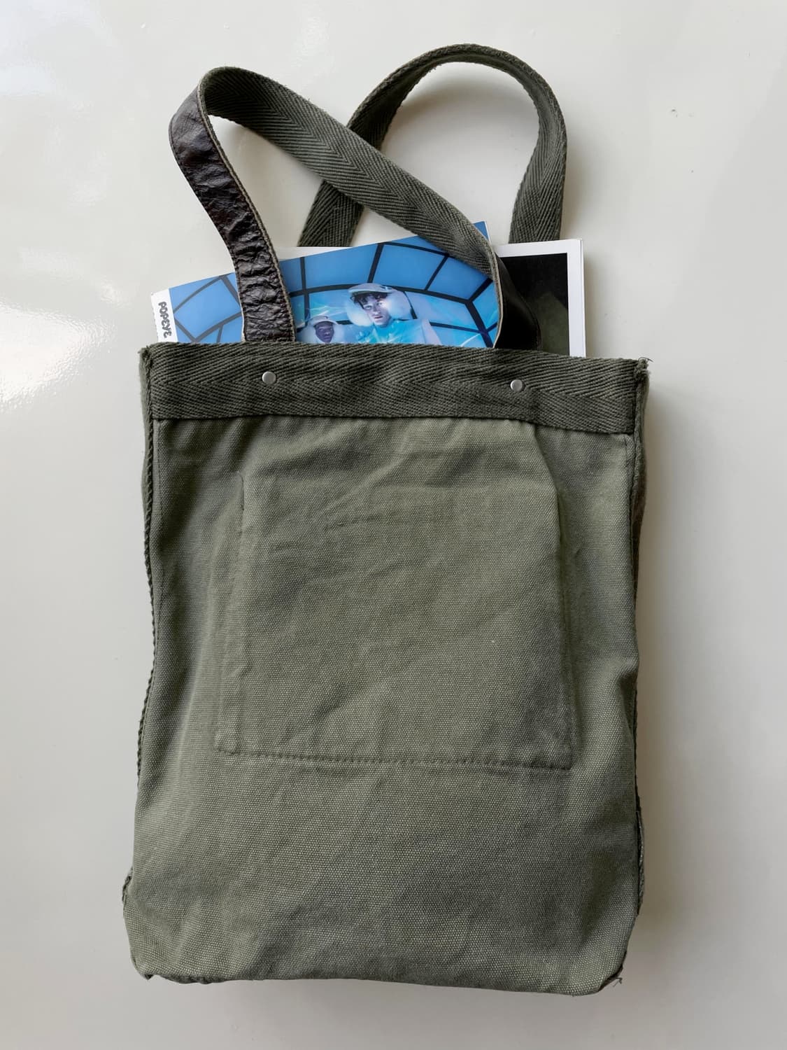 Heavy canvas big tote bag 상품이미지6