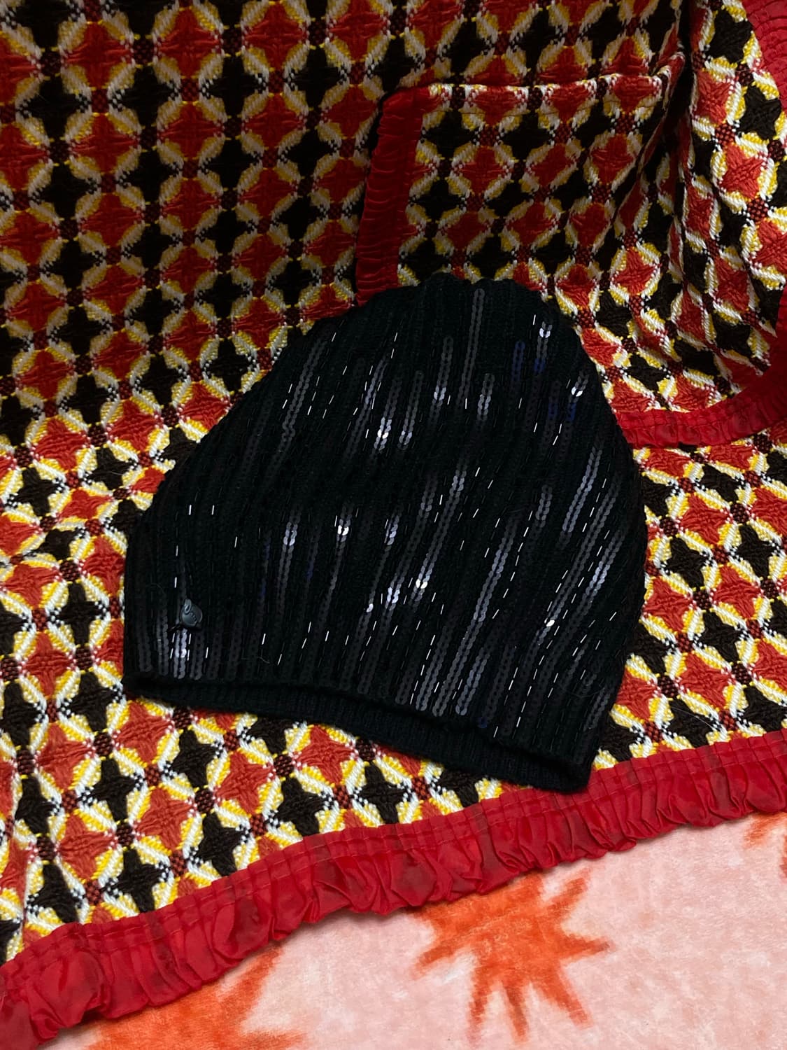 디젤 스펭클 비니 비갸루 고딕갸루 y2k 고딕펑크 지뢰계 상품이미지1