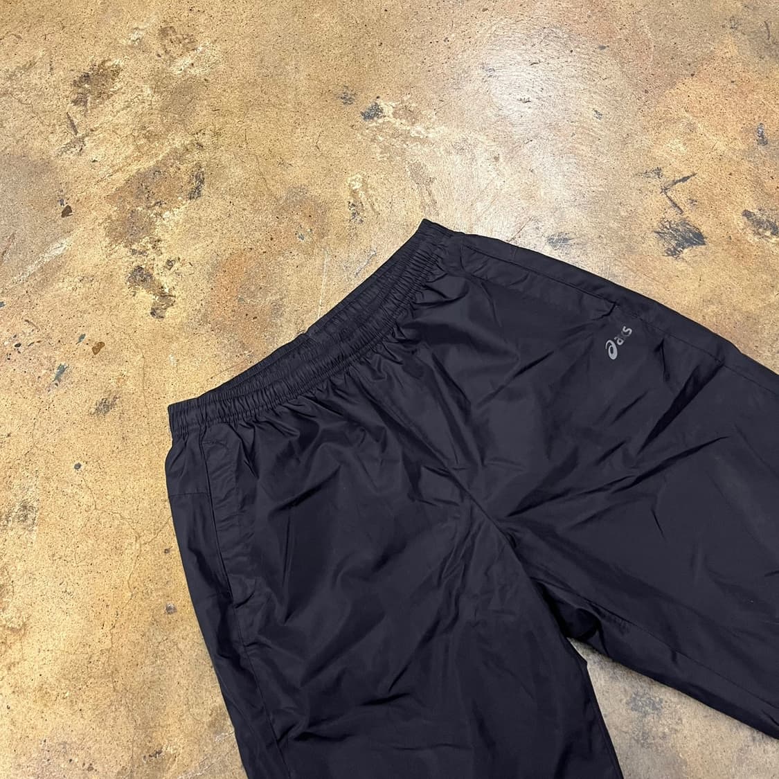 [정품/85] 아식스 블랙 트레이닝 바지 b19 상품이미지1
