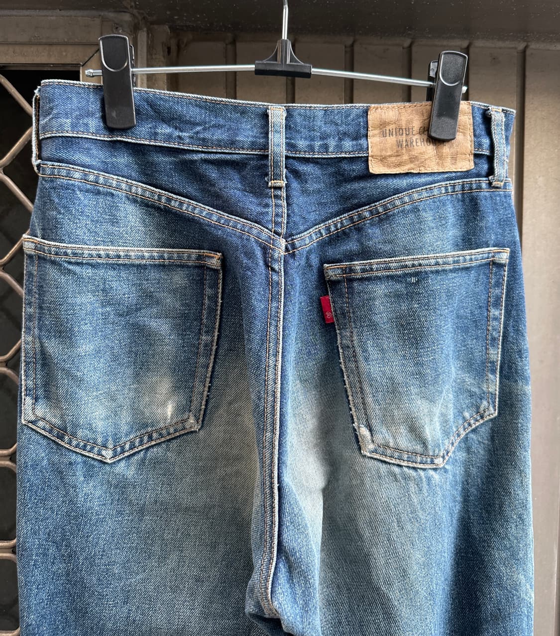 NONE vintage yellow washing denim pants 상품이미지6