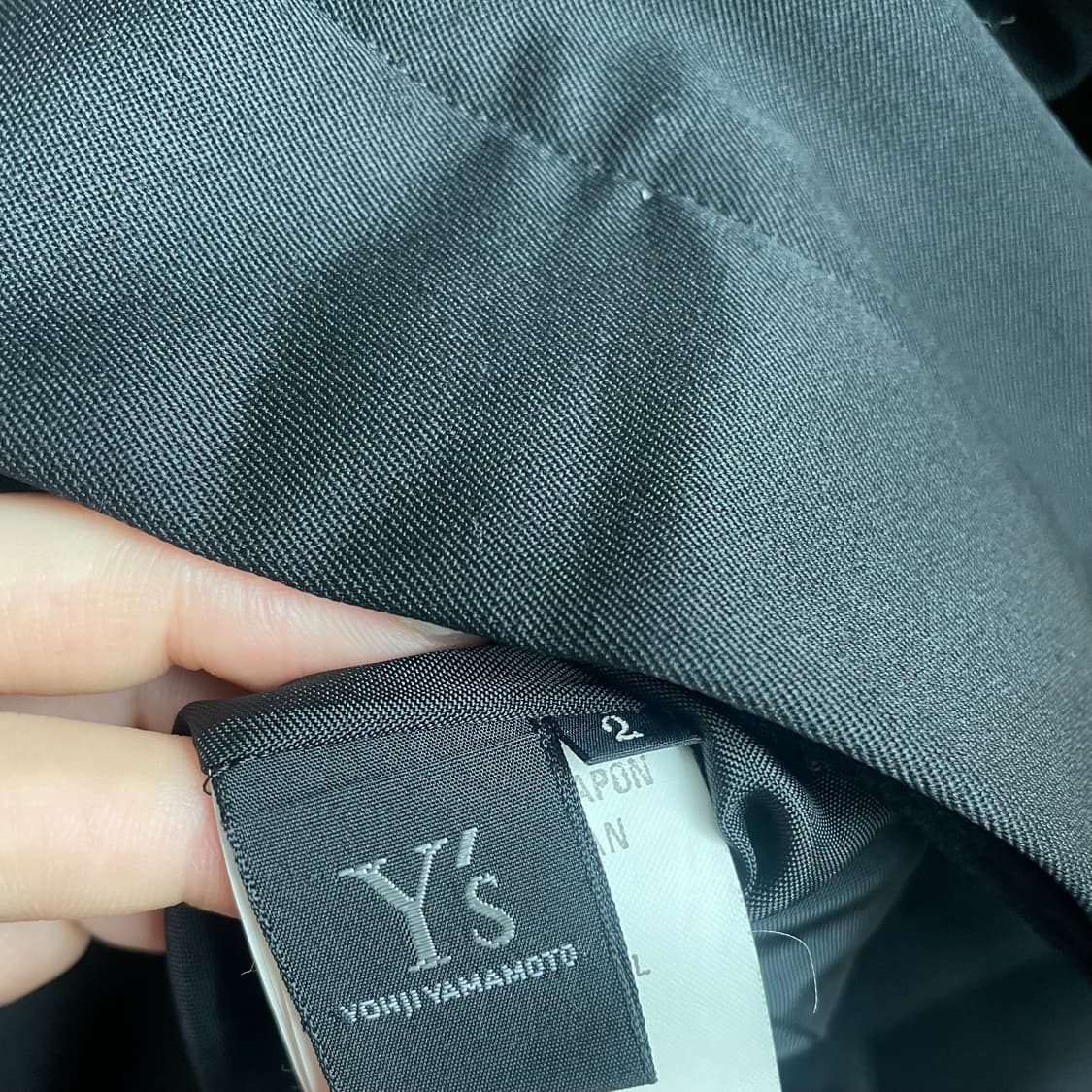 요지야마모토 y’s 스텐 칼라 코트 상품이미지6