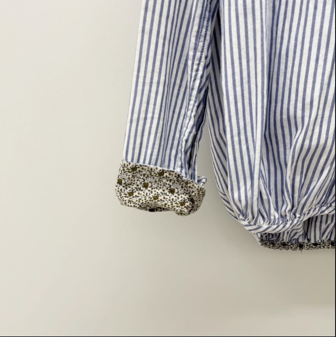 캐피탈 스트라이프 벌룬 셔츠 상품이미지4