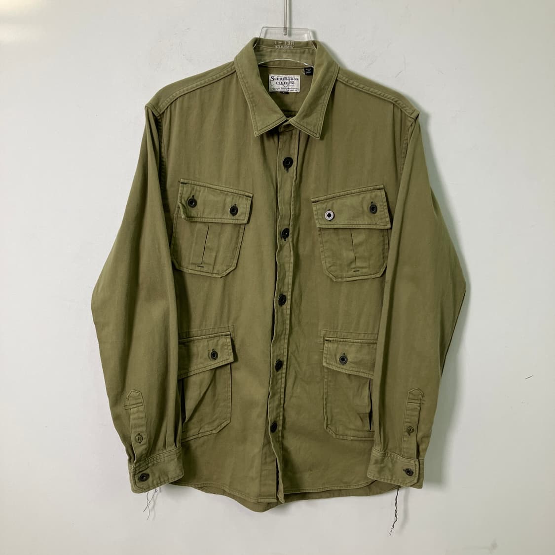 Schott 쇼트 퍼티그 유틸리티 셔츠 자켓 L 상품이미지1
