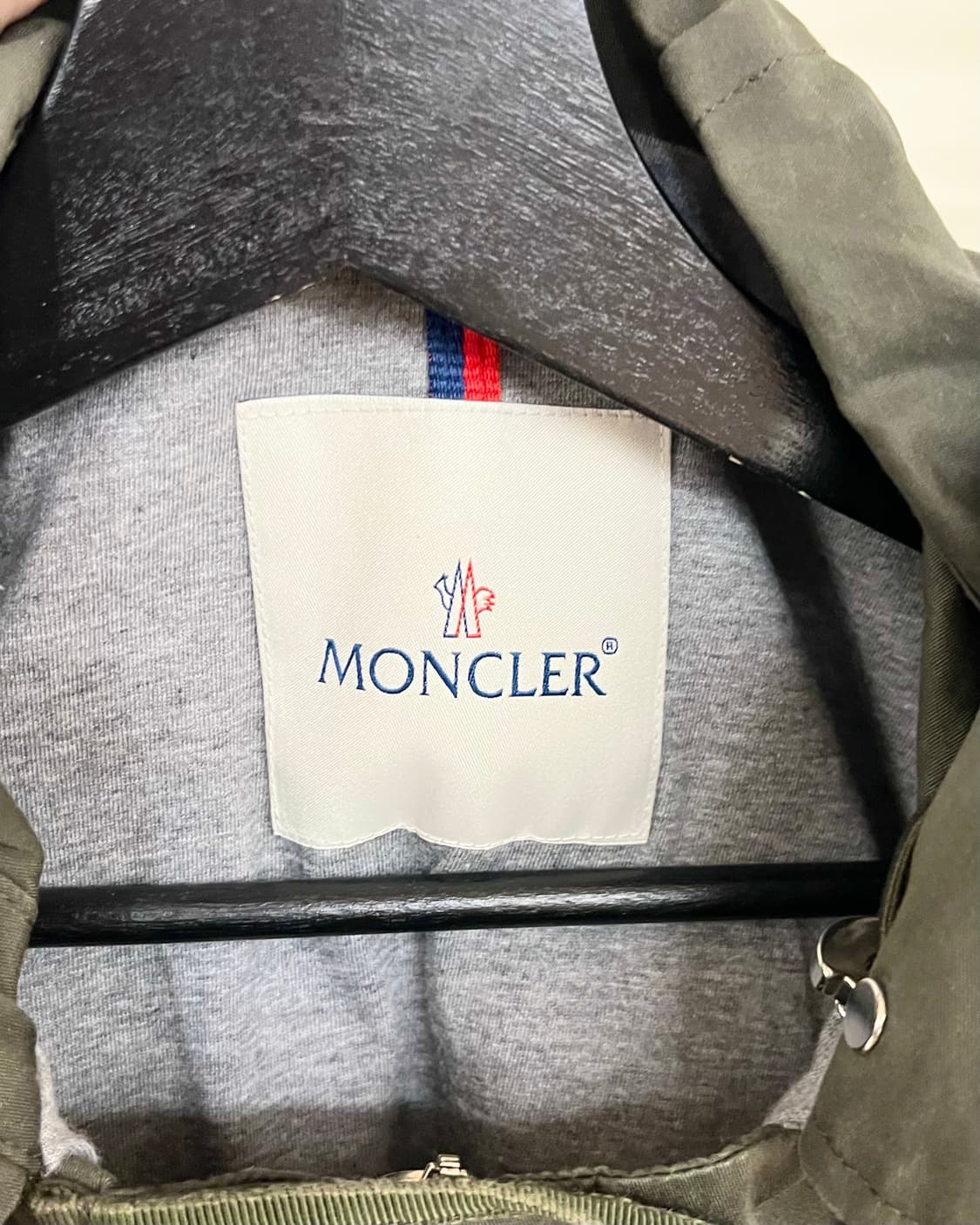 몽클레어 카키 노이제이 후디드 파카 자켓 상품이미지7