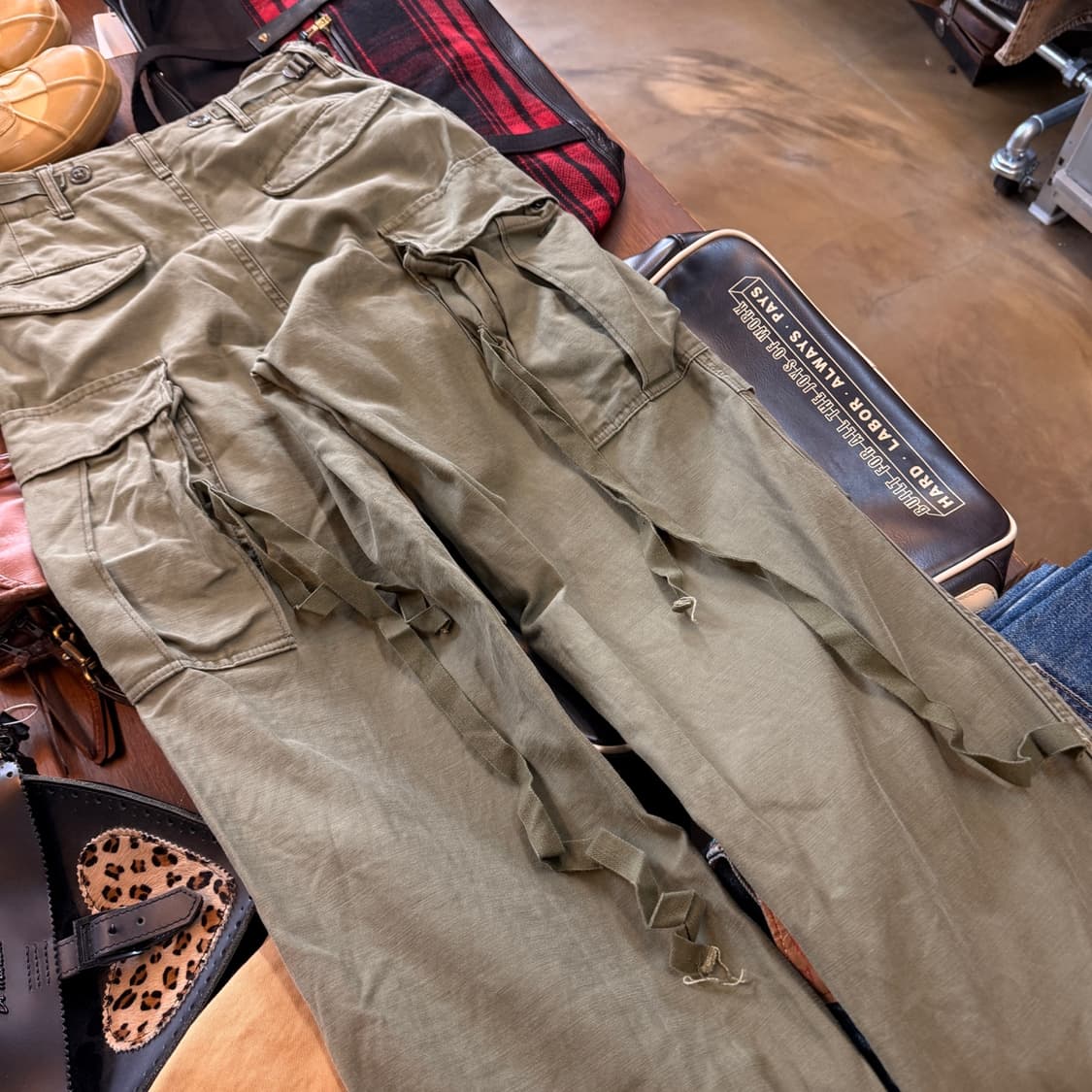 휴스턴 M65 밀리터리 팬츠 카고팬츠 XS 27 26 상품이미지5