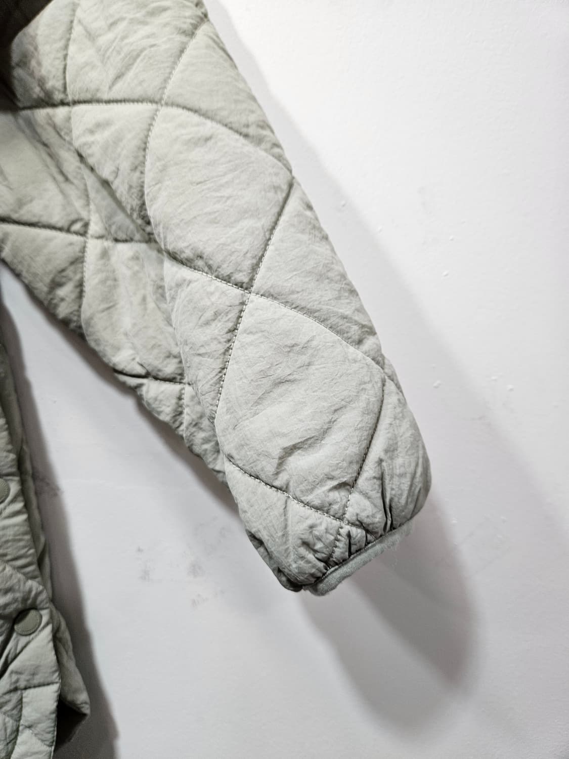 자라(ZARA) 아동 후드 퀼팅 자켓 민트색  상품이미지8