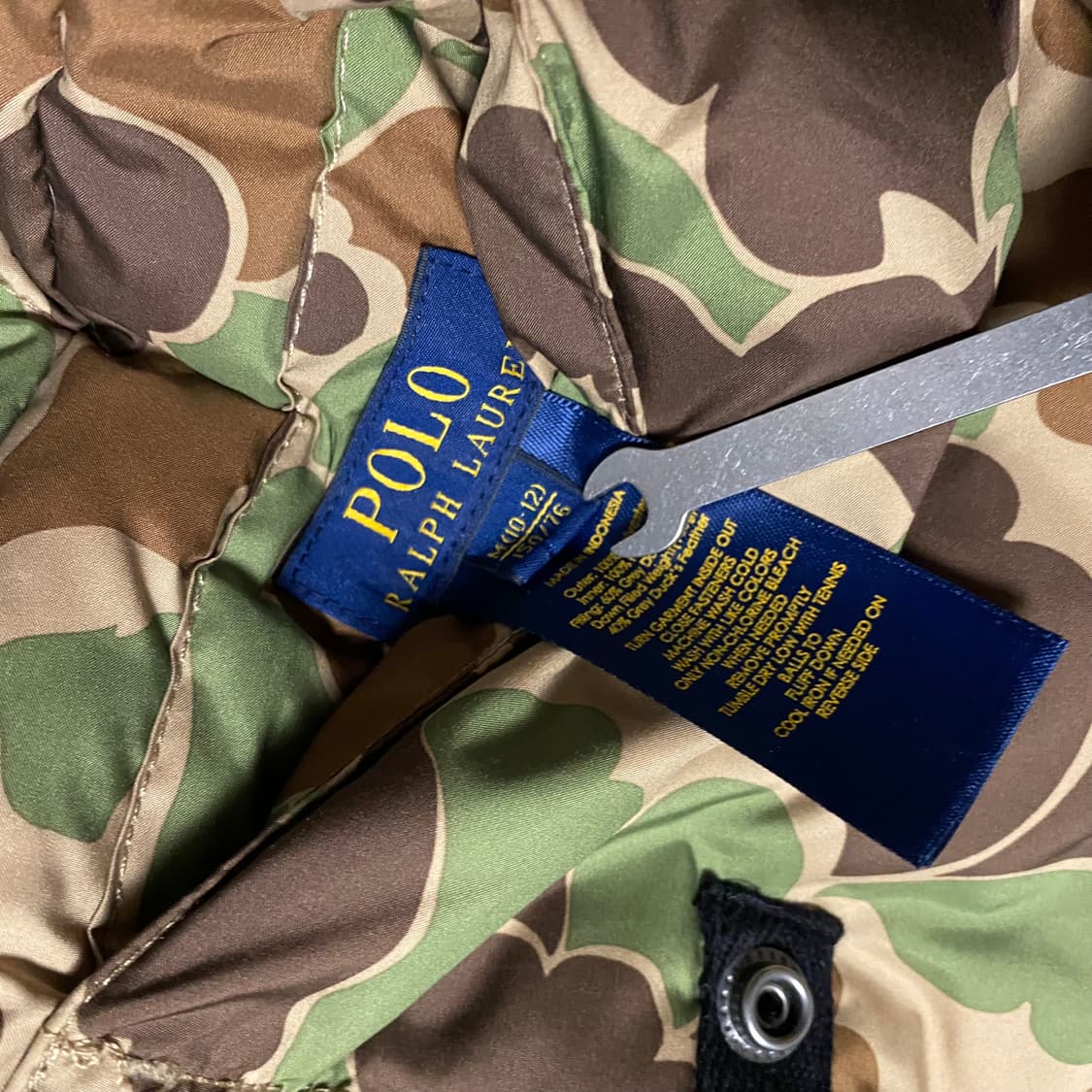 🌊Polo Duck-camo Reversible padded vest 상품이미지9