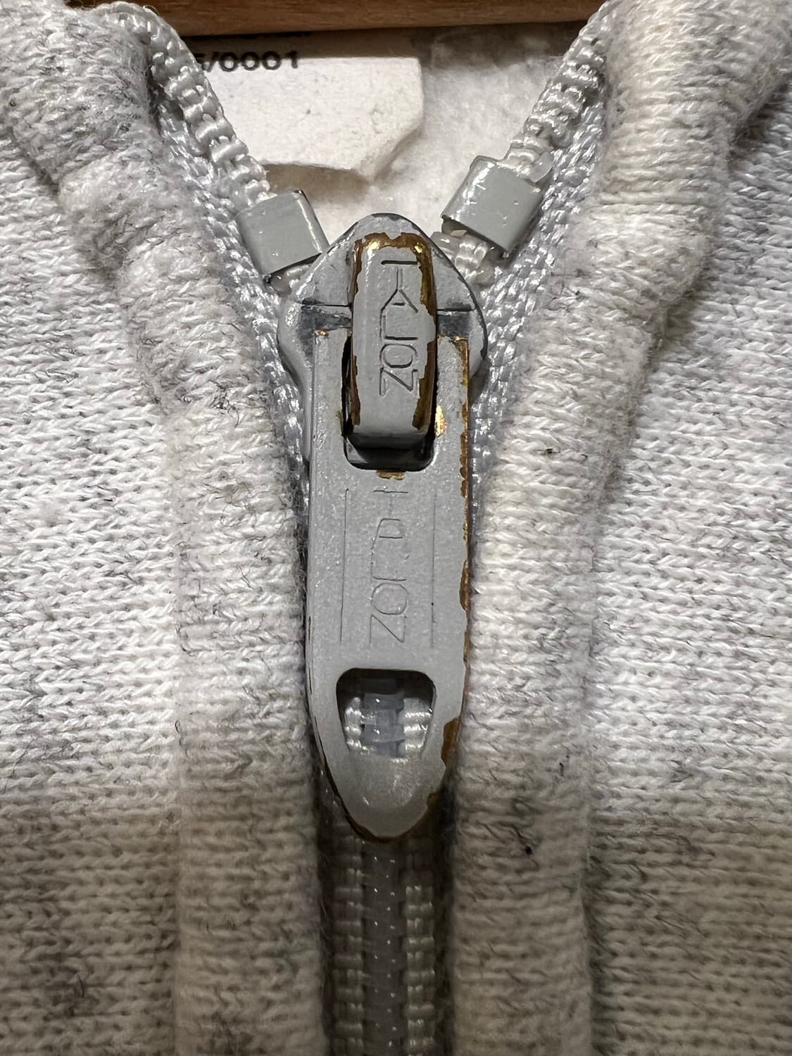 미군 ARMY 후드집업 PFU 빈티지 그레이 후드 집업 상품이미지9