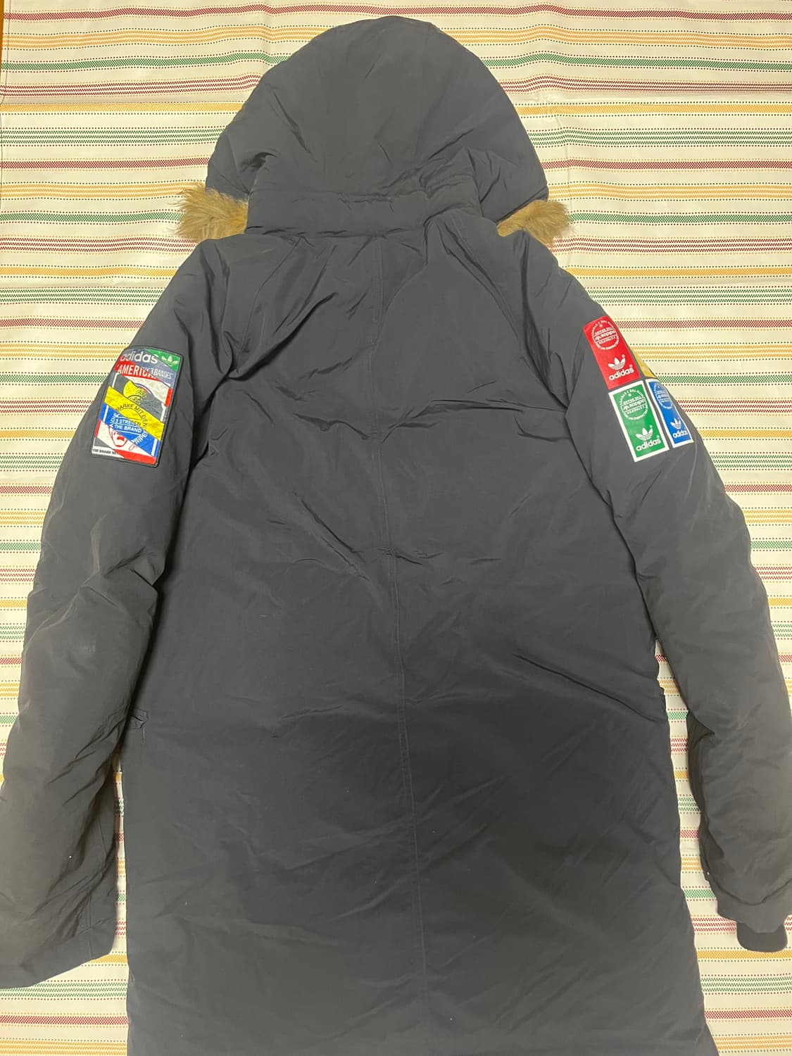 아디다스 파이어버드 벳지다운 하프패딩(100) 상품이미지8