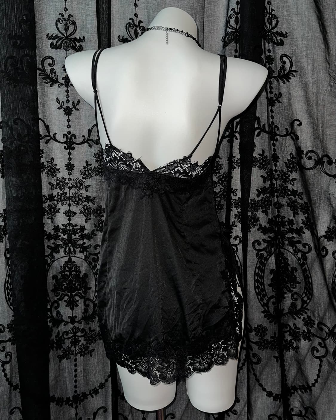 Black Silk Slip 상품이미지3