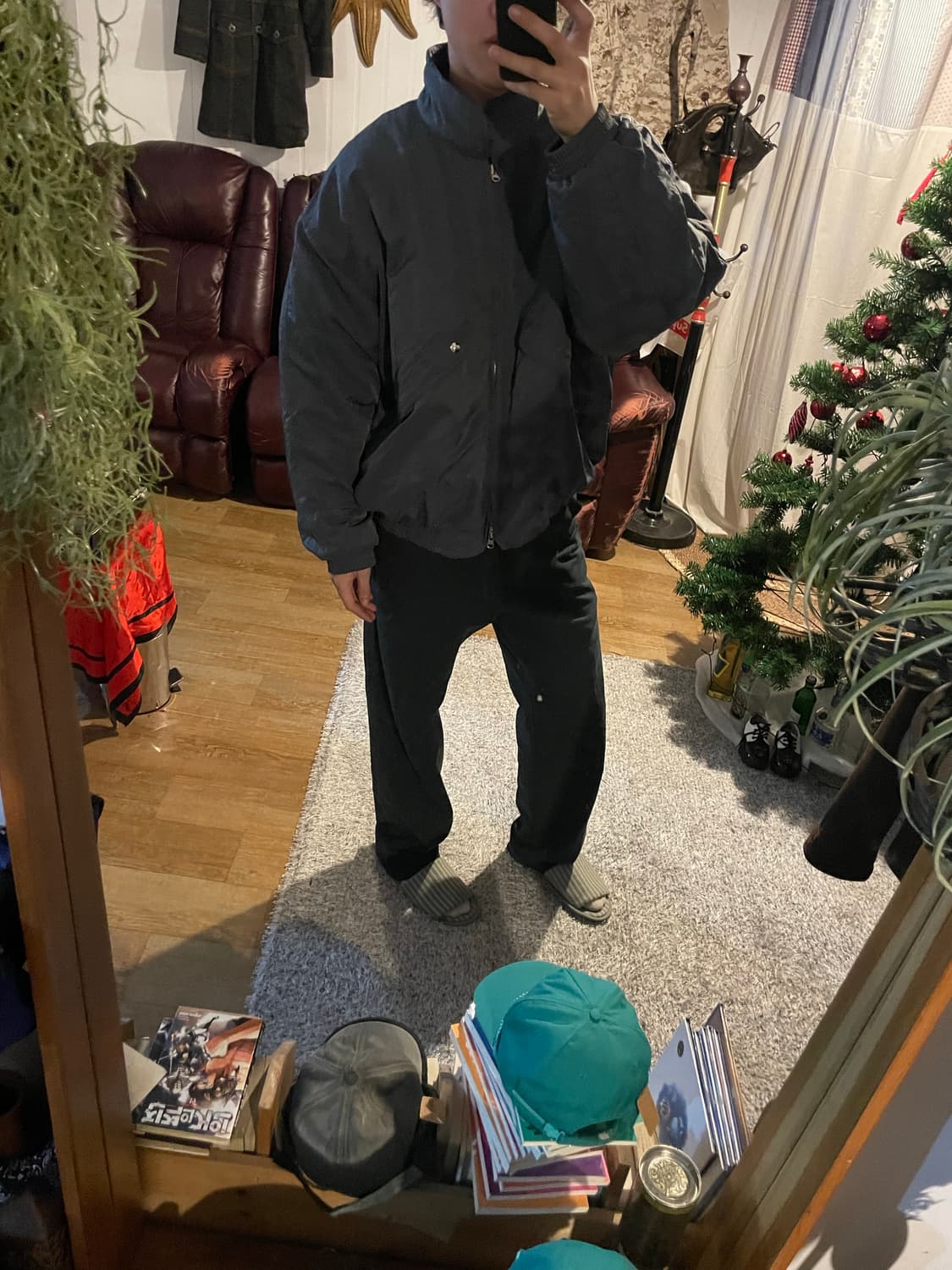 이에이 와이어 카라 오버사이즈 점퍼 상품이미지9