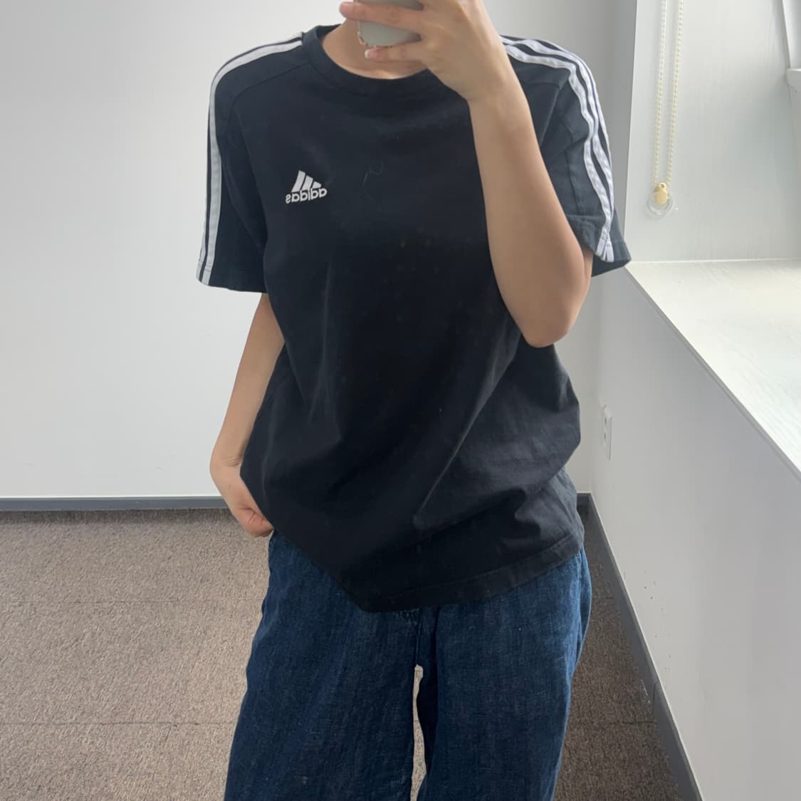 Adidas 아디다스 트랙탑 블랙 반팔   상품이미지1