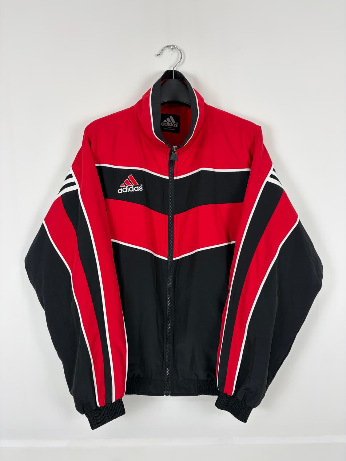 a149) 아디다스 90s 올드스쿨 배색 바람막이 상품이미지3