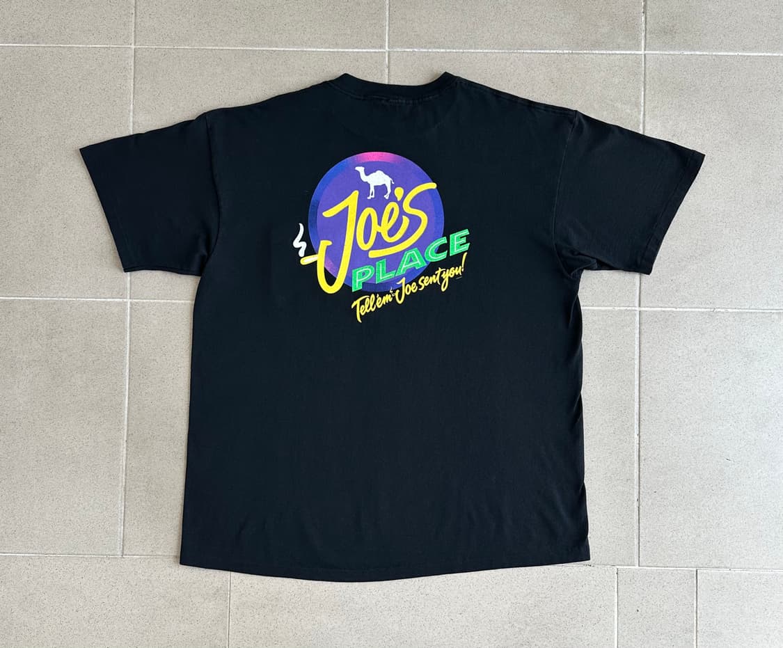 90s 빈티지 카멜 시가렛 티셔츠 XL Joe's place 상품이미지1