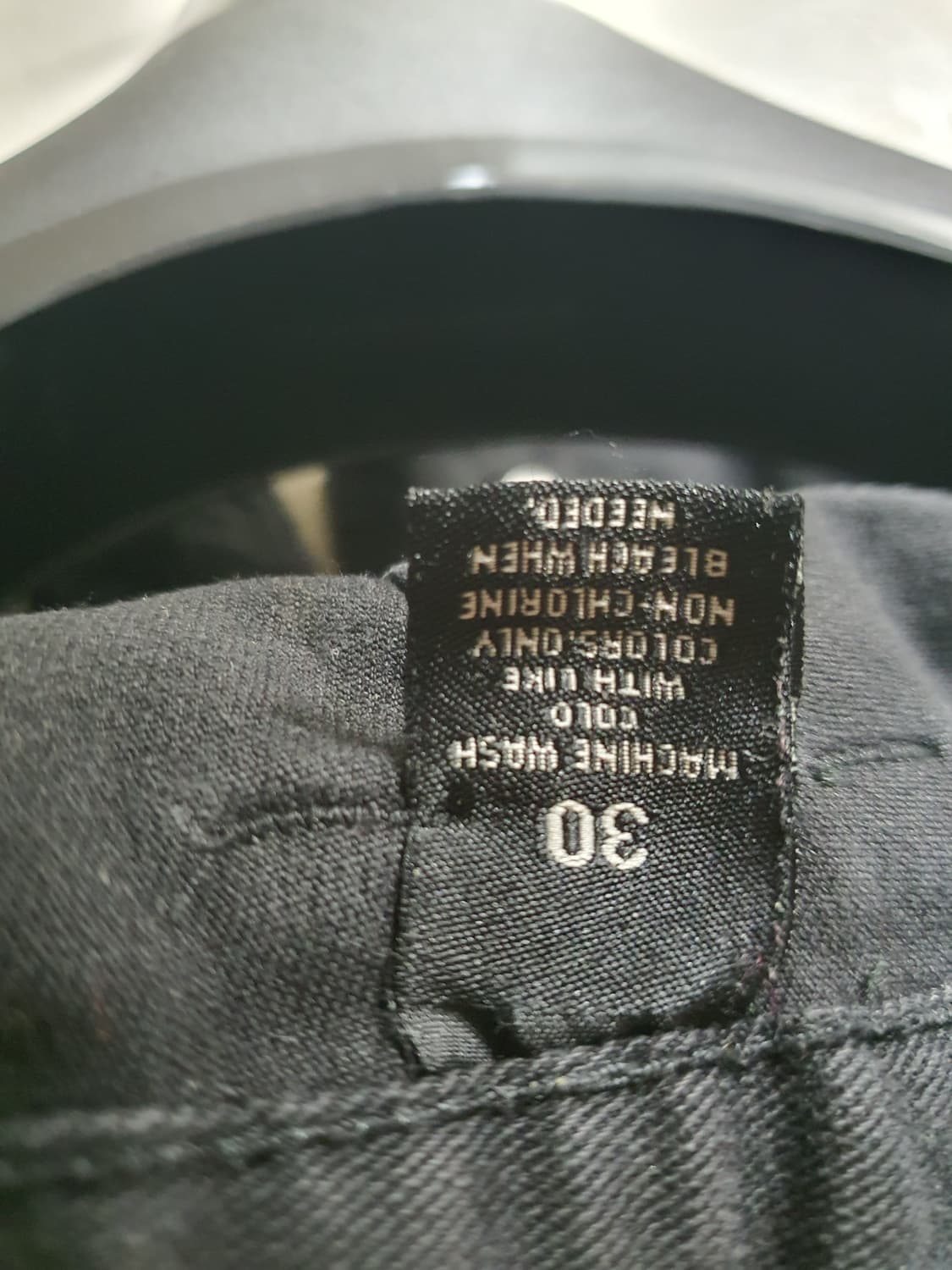 칩먼데이 블랙 데님진 30 상품이미지4