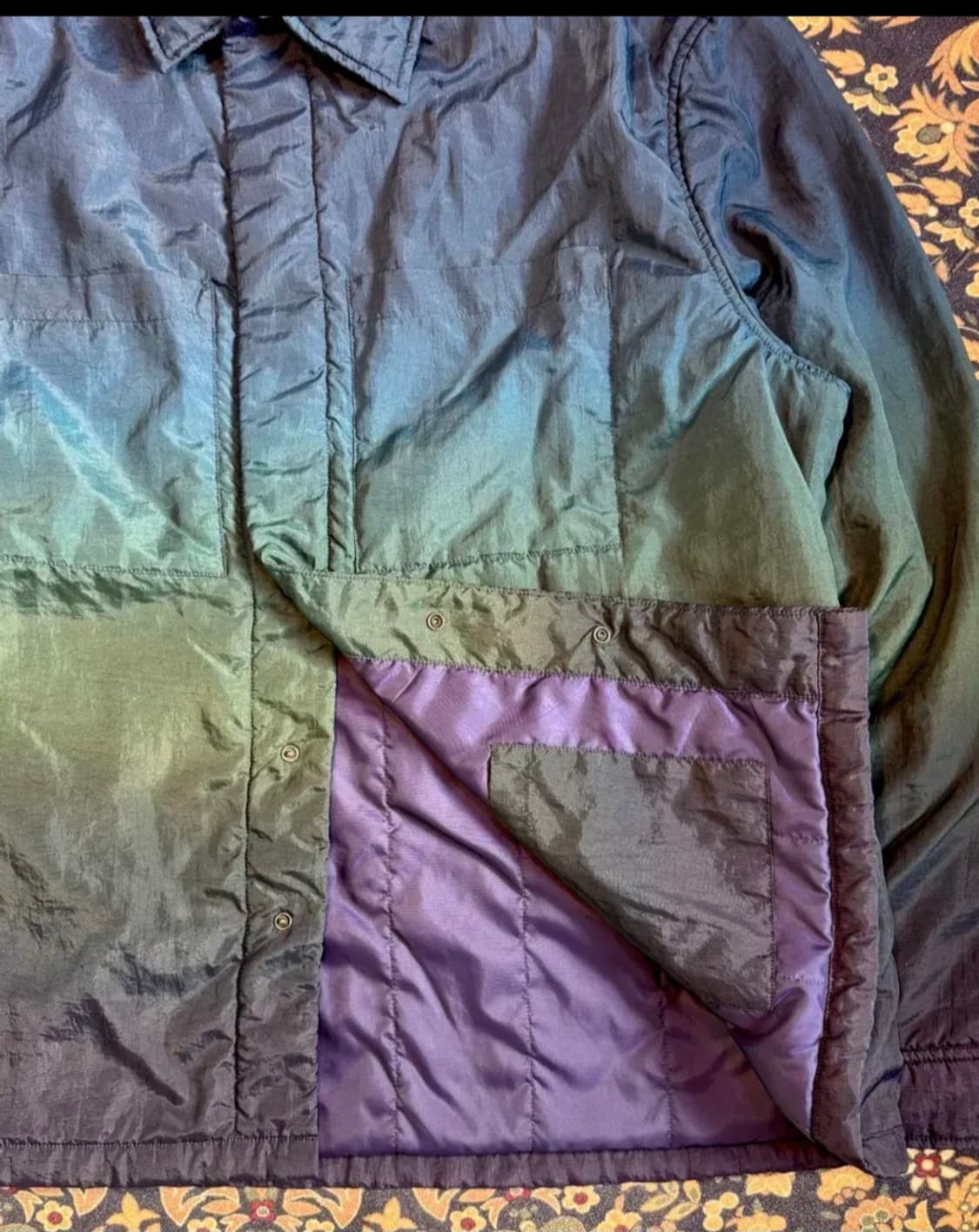 엠포리오 알마니 나이론 패디드 그라데이션자켓 상품이미지5