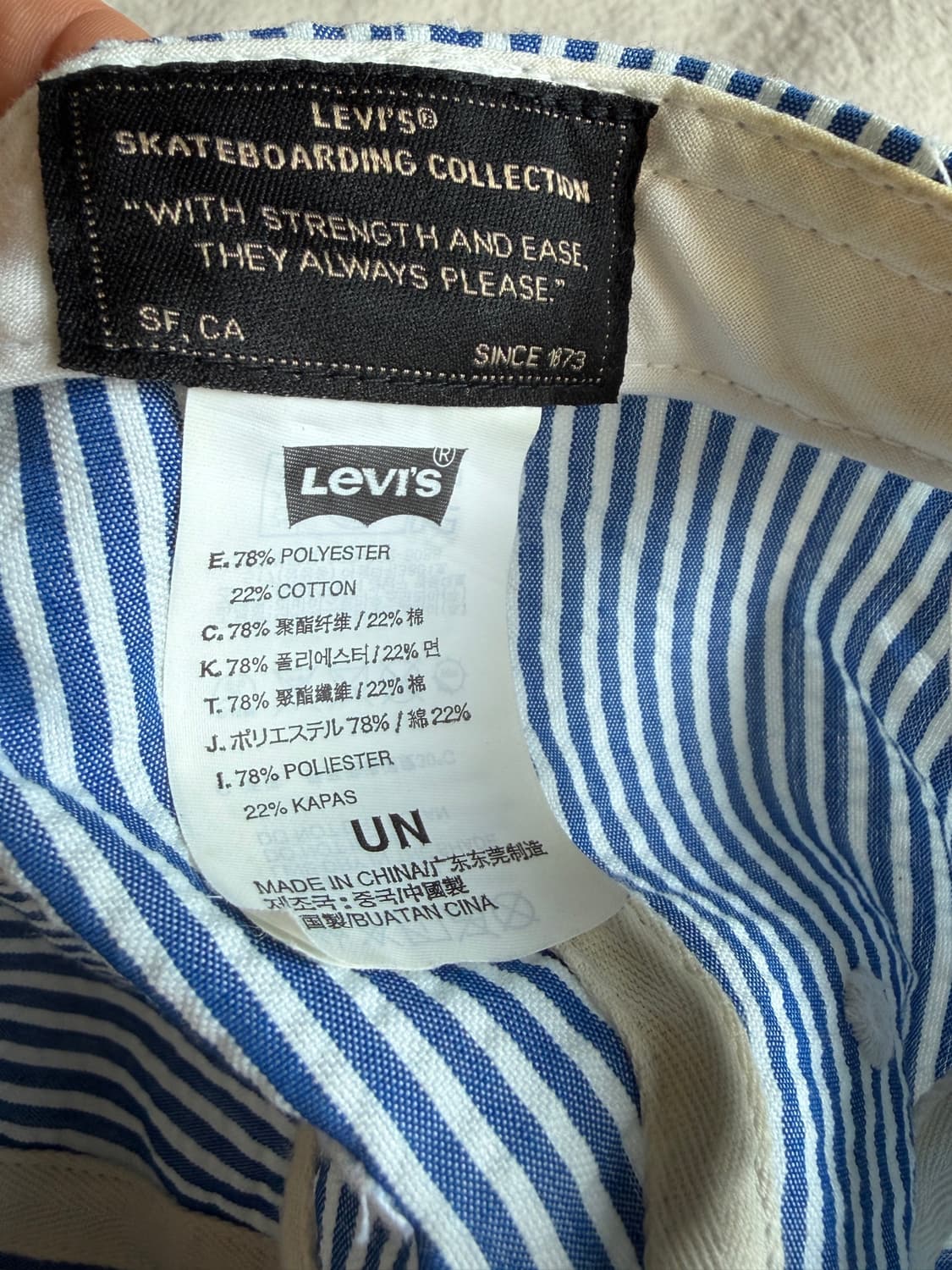 Levis 여름 캡 상품이미지3