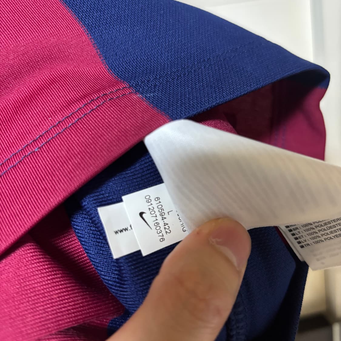 14-15 바르셀로나 홈 챔스결승 메시 유니폼 상품이미지7