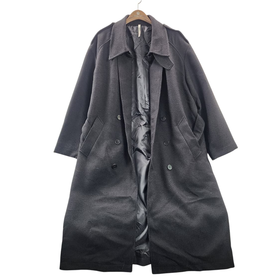 [48] noirer 노이어 더블 울 롱코트 상품이미지4