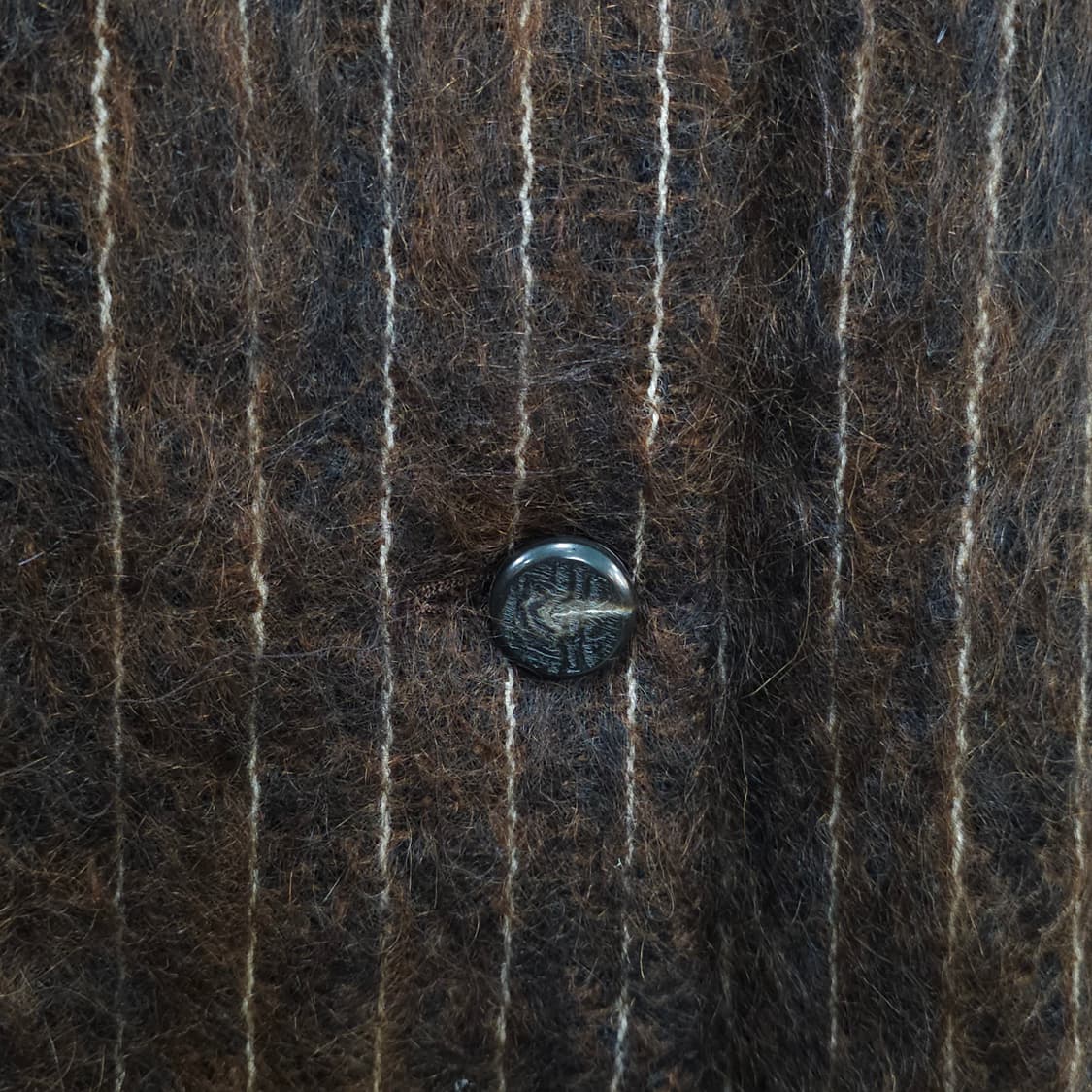 미사용품 JAPAN 빈티지 모헤어 코트- 우먼프리 상품이미지3