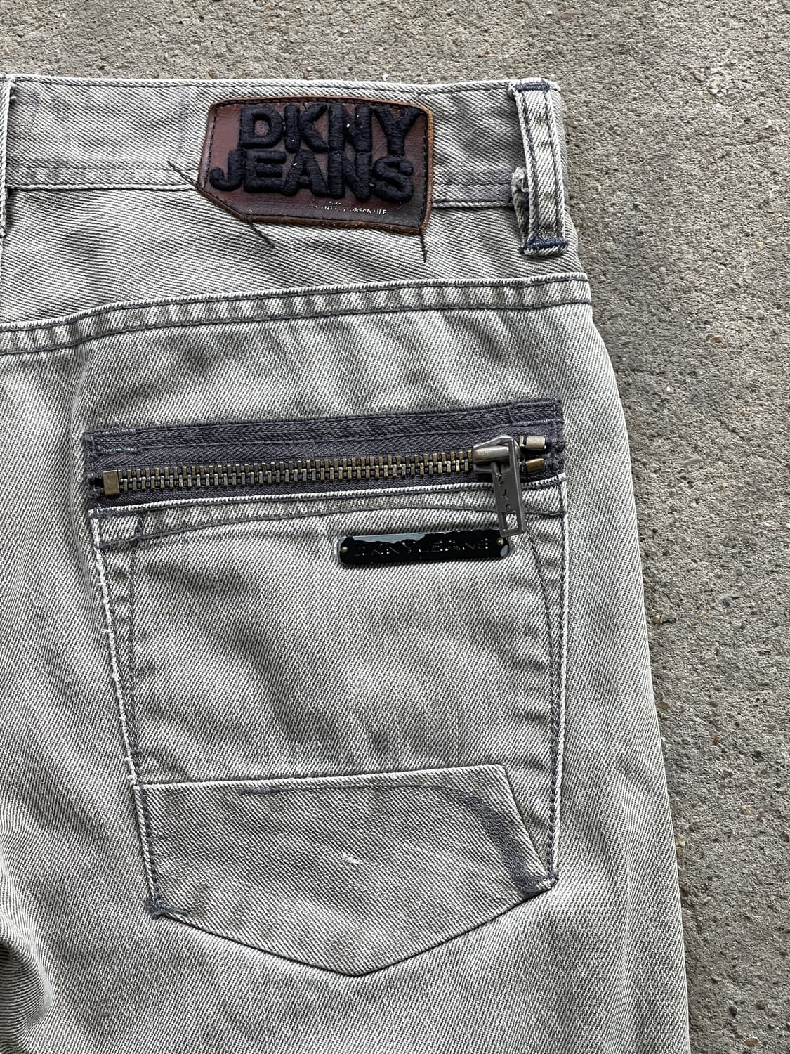 back zipper straight jean 상품이미지6