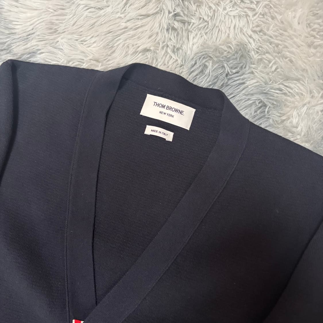[1 Size] 톰브라운 밀라노 스티치 금장 가디건 상품이미지3