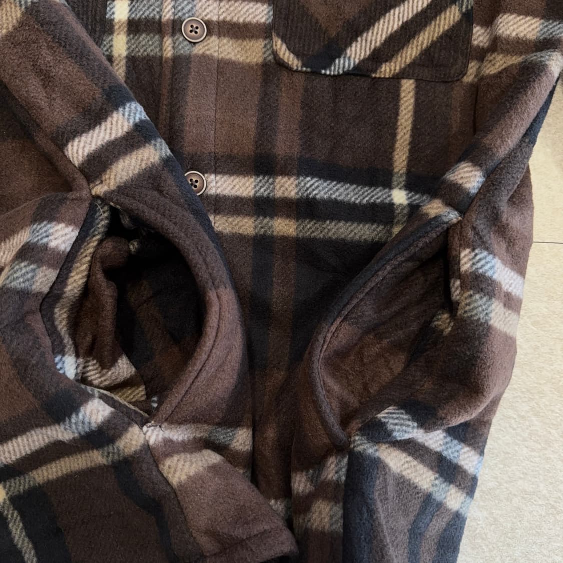 Boston Traders 보아 안감 체크 플란넬 셔츠 상품이미지2