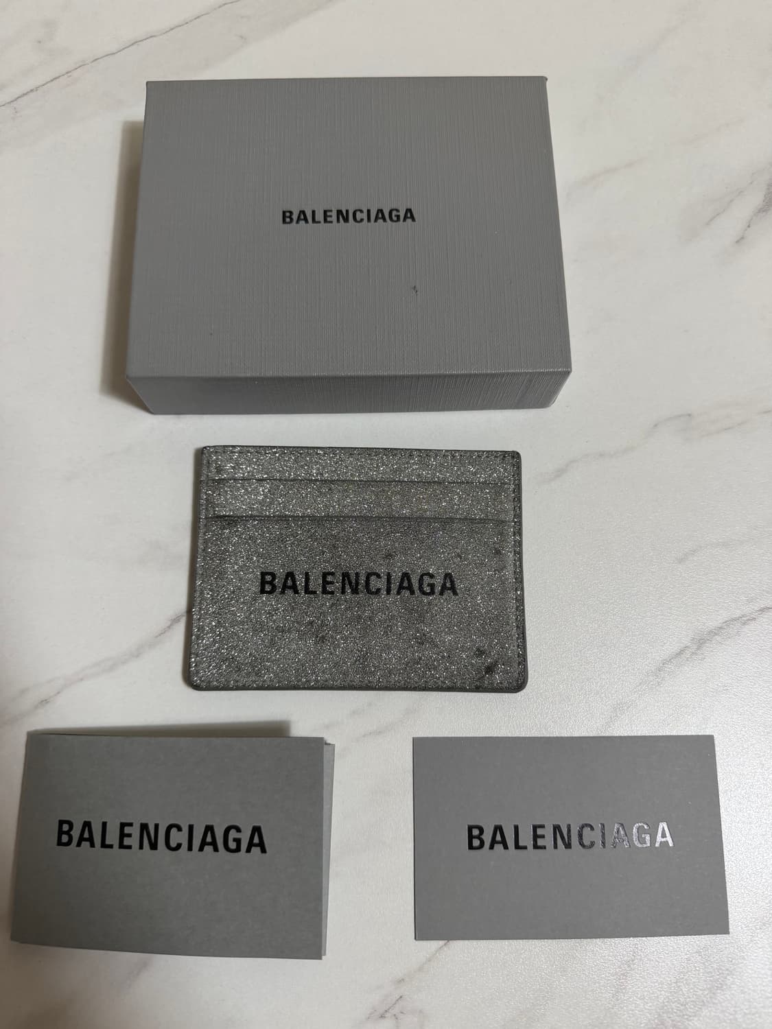 발렌시아가 글리터 카드지갑 상품이미지2