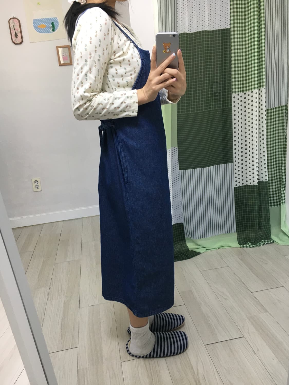 데님 롱 원피스 상품이미지10