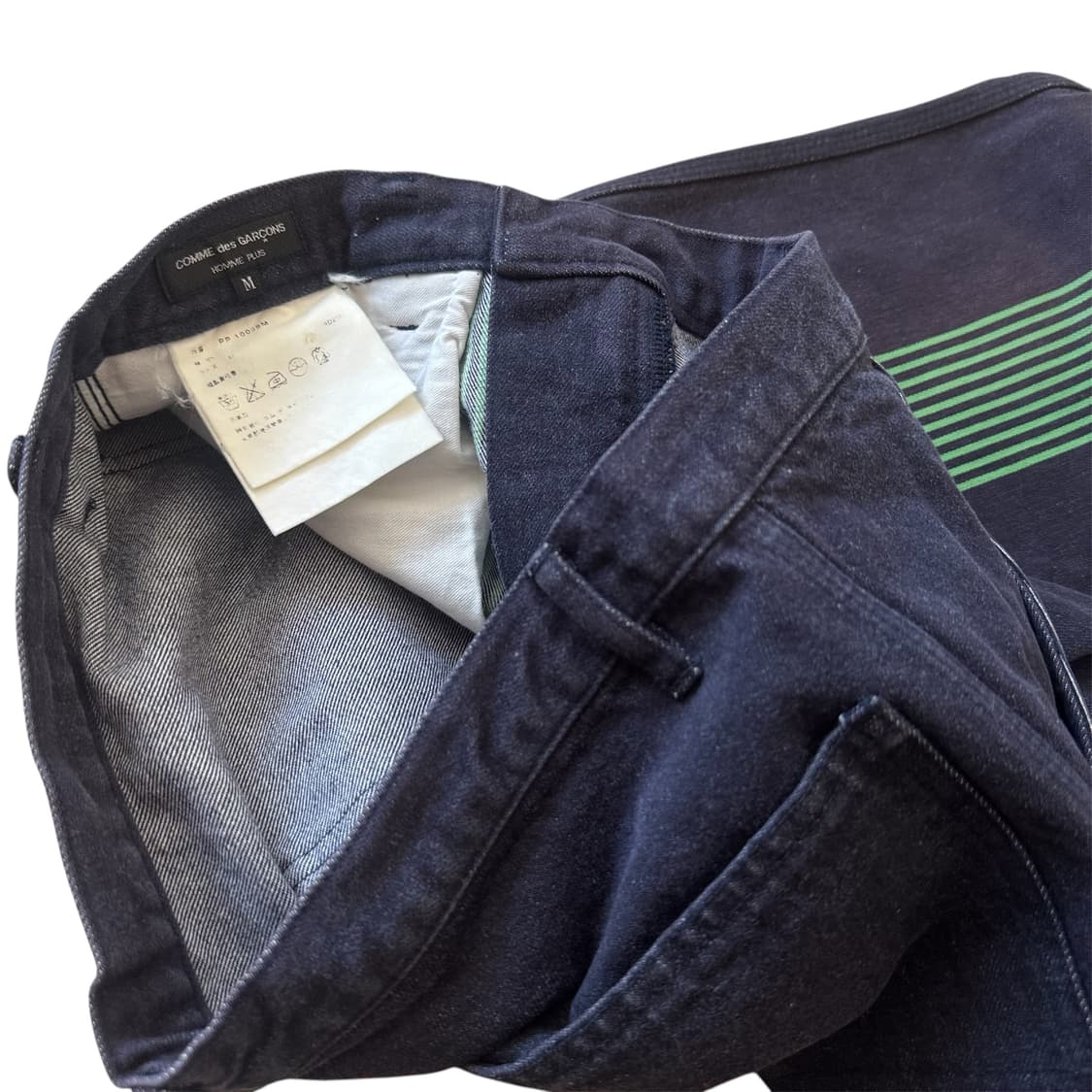 꼼데가르송 옴므플러스 라인 데님 팬츠 상품이미지5