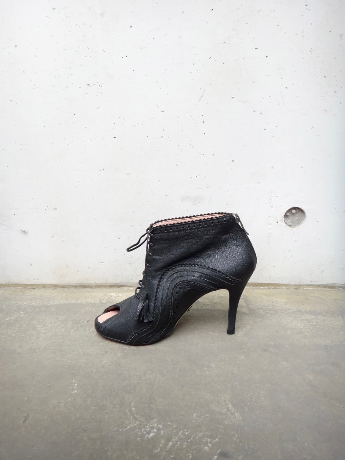 SUECOMMA BONNIE open toe strap heels  상품이미지5