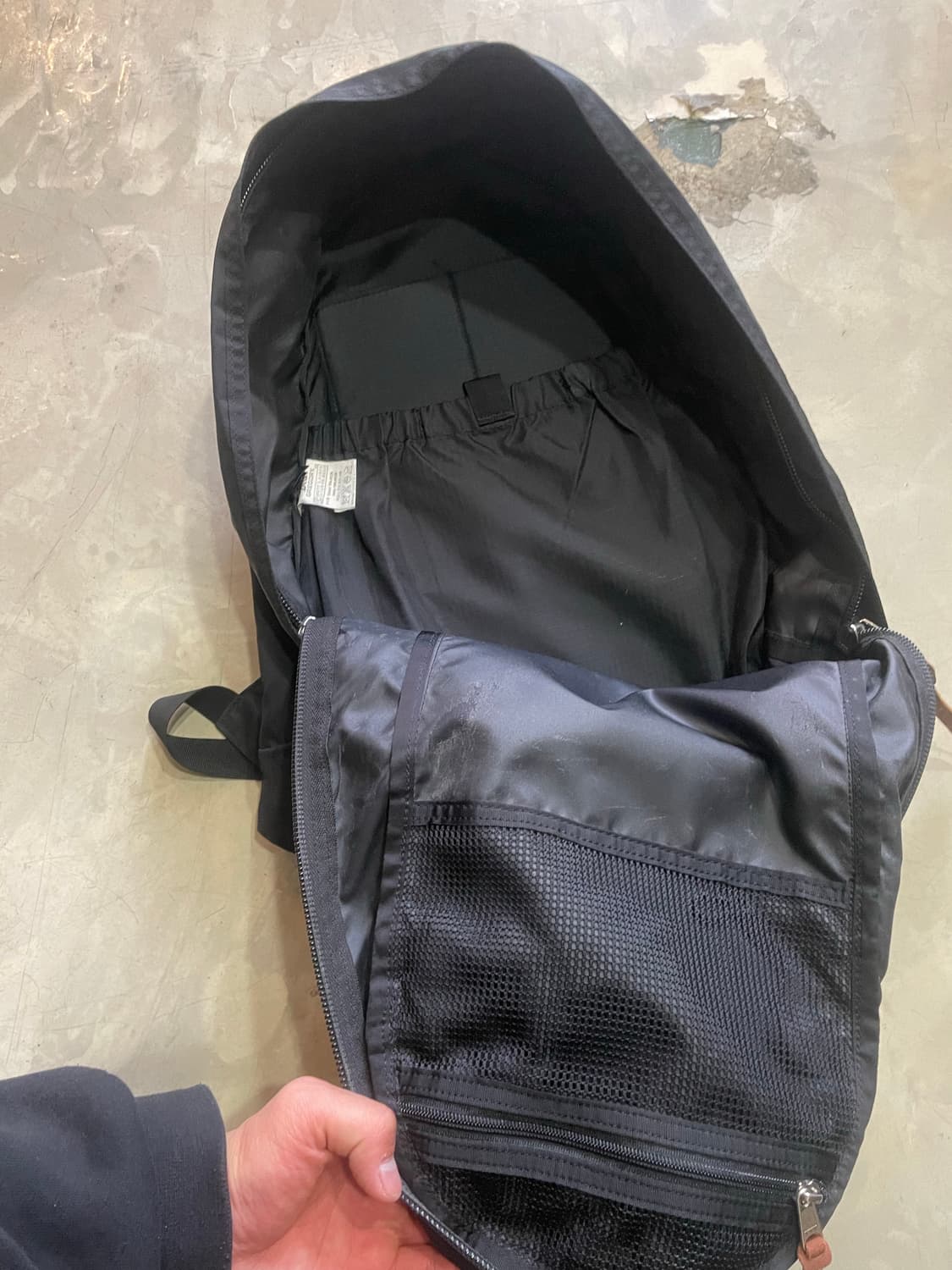 그레고리 백팩 블랙 상품이미지8