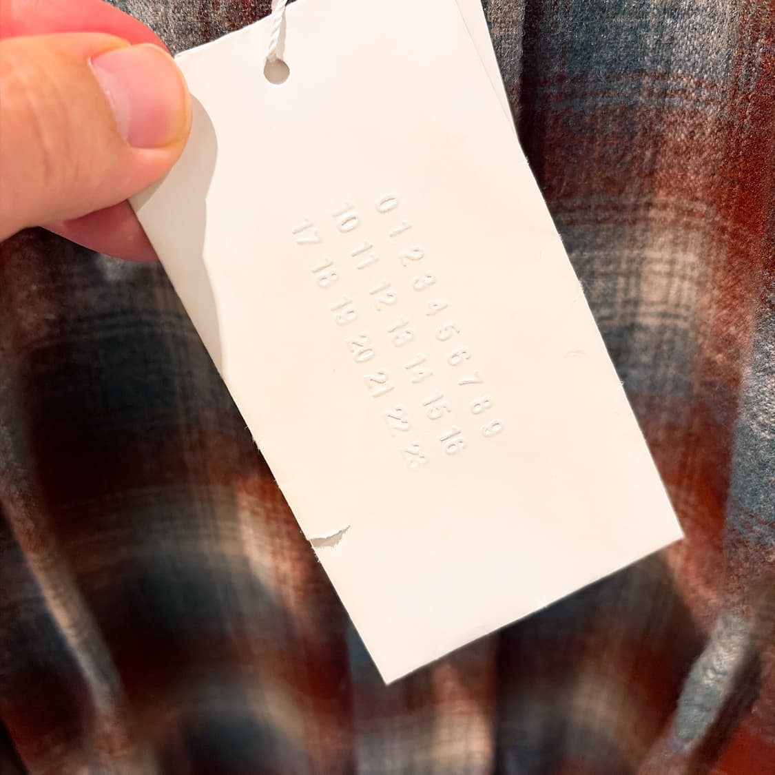 (정품/새상품) 메종 마르지엘라 남성 펜들턴 울 셔츠 상품이미지6