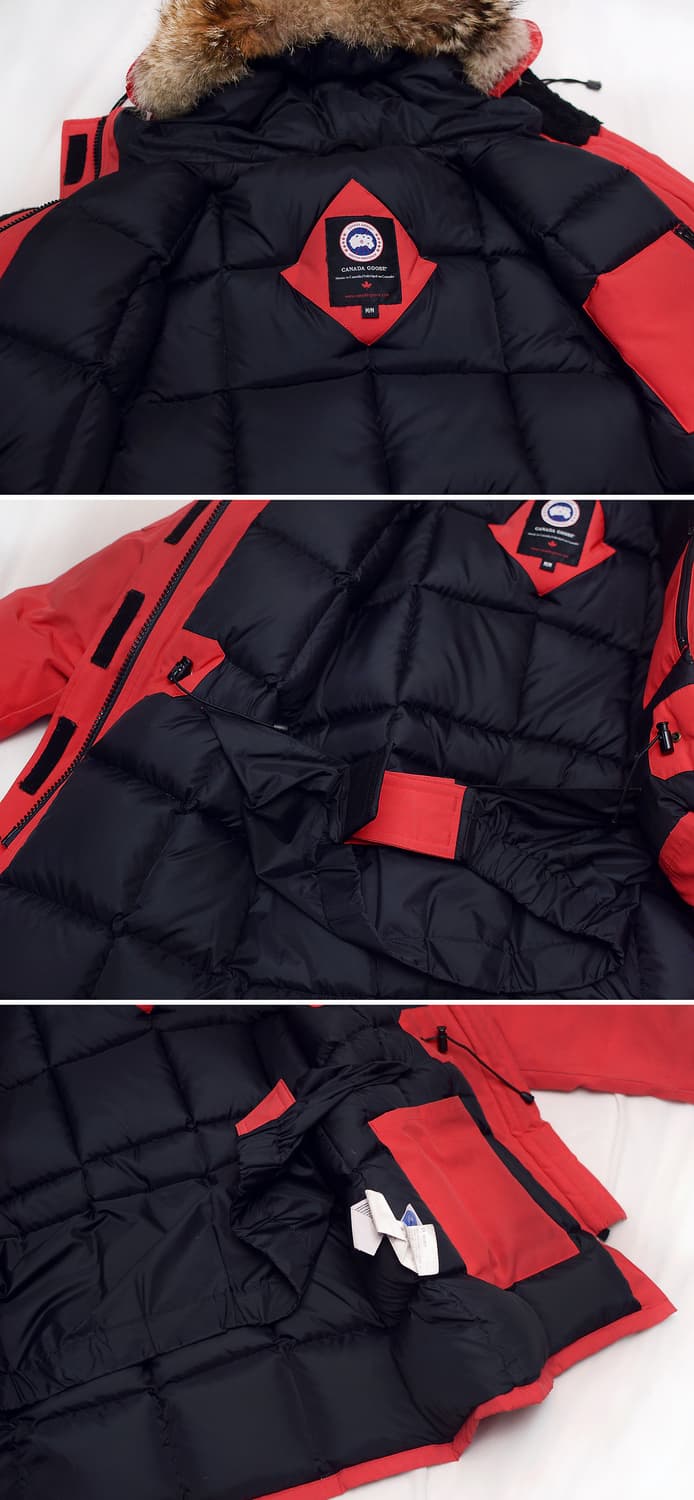 캐나다구스 익스페디션 헤비다운 패딩 파카 레드 (WM / 100+) 상품이미지7