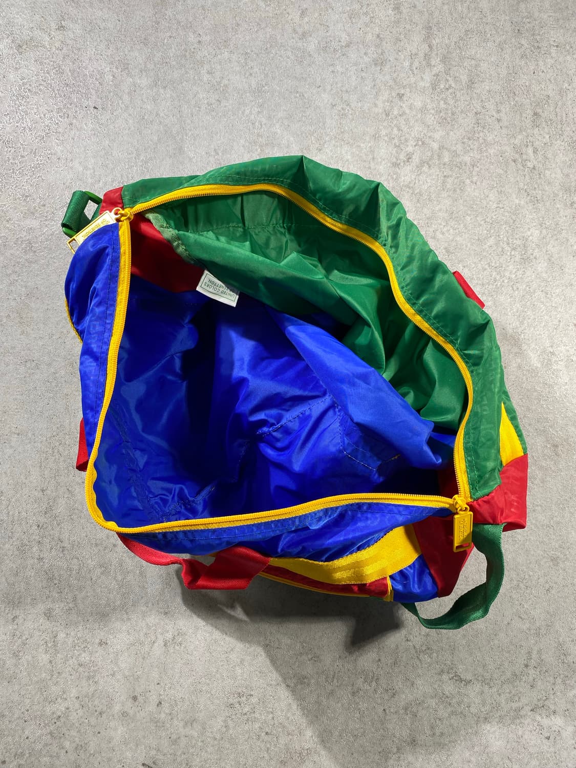[60*40] 90s Benetton 베네통 나일론 더플백 상품이미지6