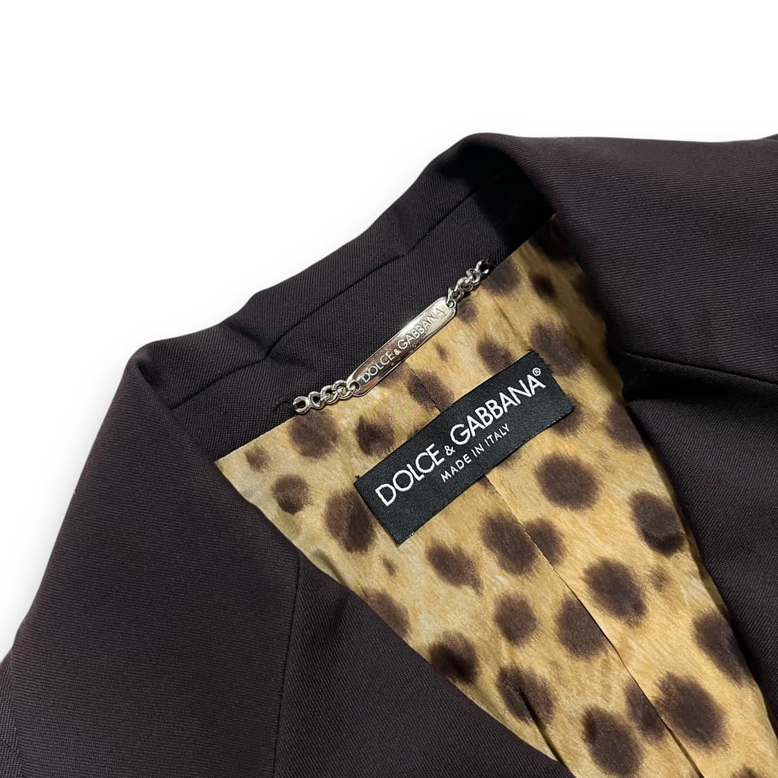 Dolce & Gabbana Leopard Pattern Blazer 상품이미지4