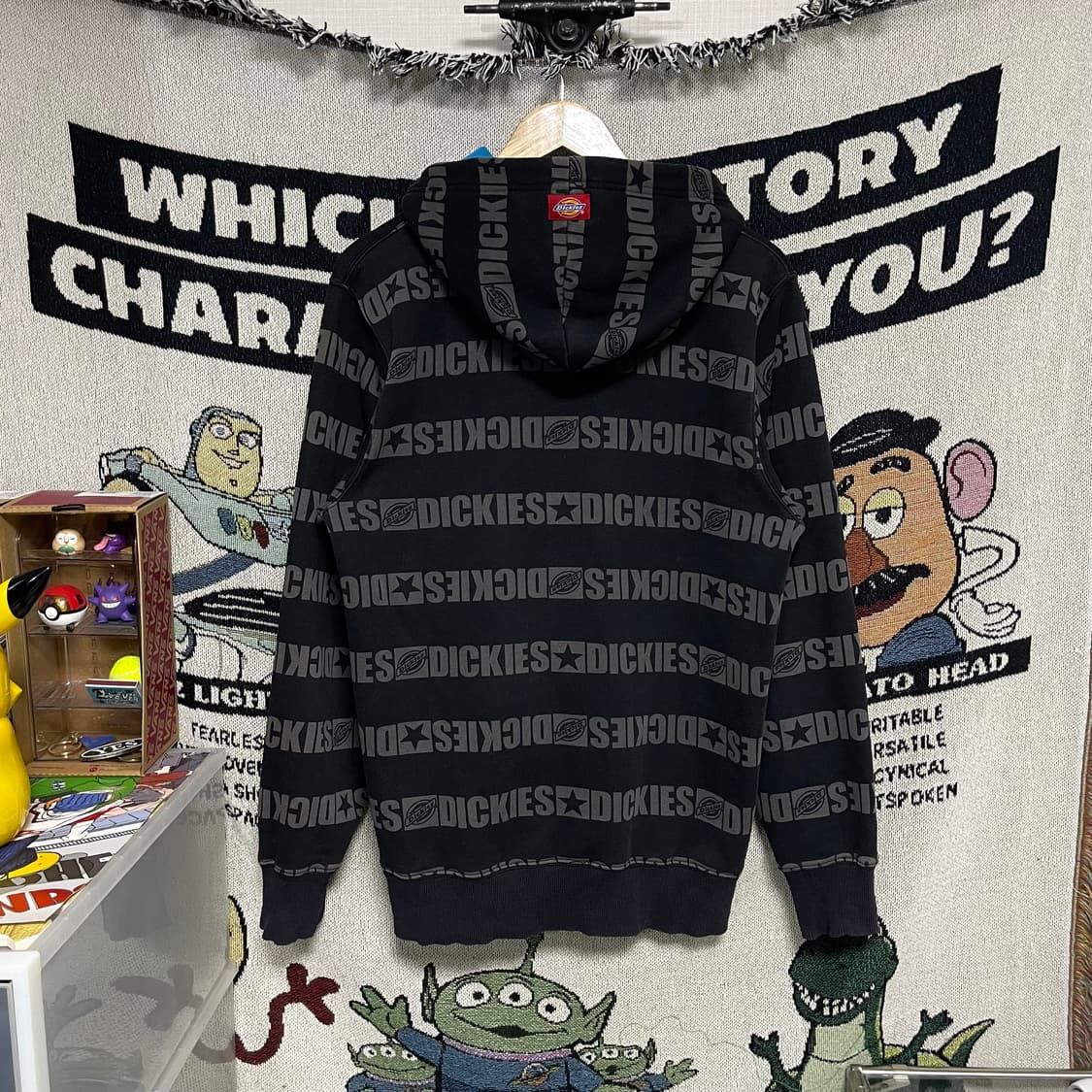 디키즈 타이포 스트라이프 후드집업 상품이미지5