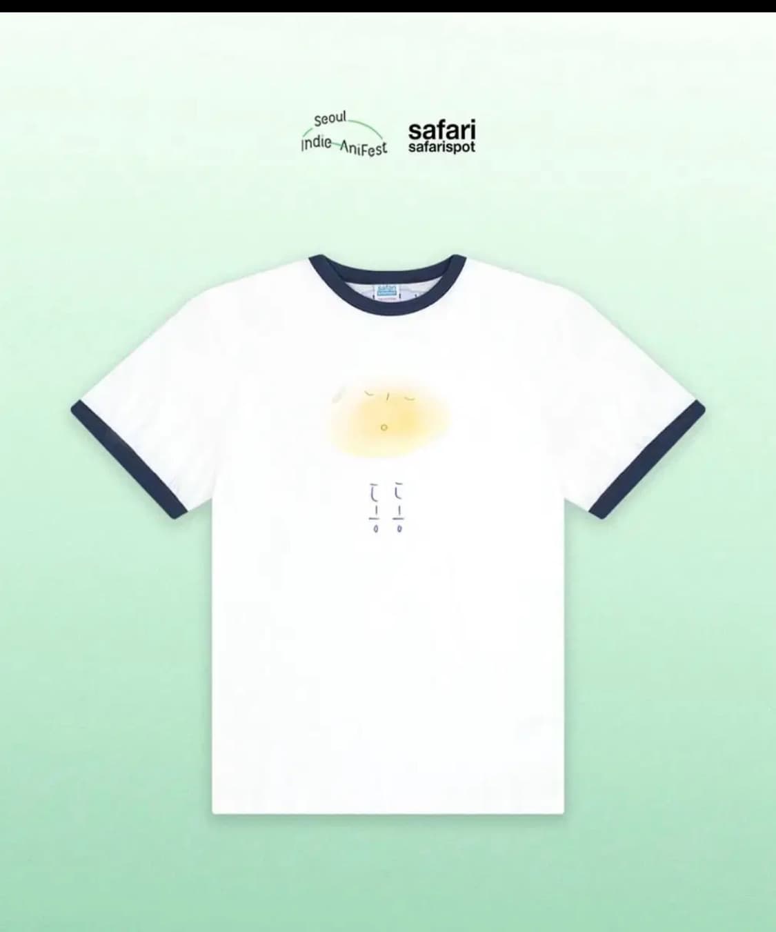 사파리스팟 서울인디애니페스트 동동 반팔티셔츠 상품이미지1