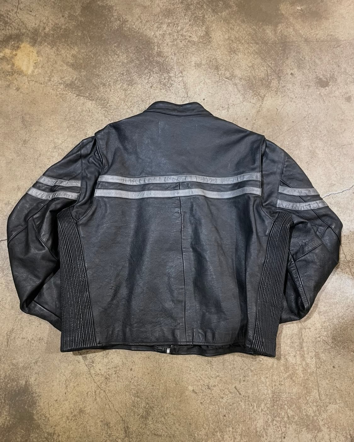 Hot leather 소가죽 모터사이클 재킷 (B5179) 상품이미지5