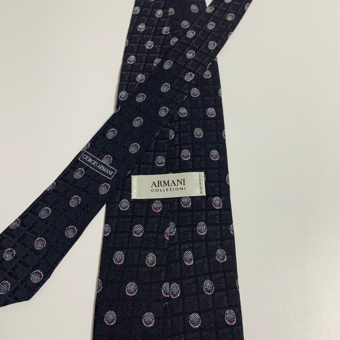 조르지오 아르마니(ARMANI) 블랙 명품 정장넥타이 A+등급 상품이미지5