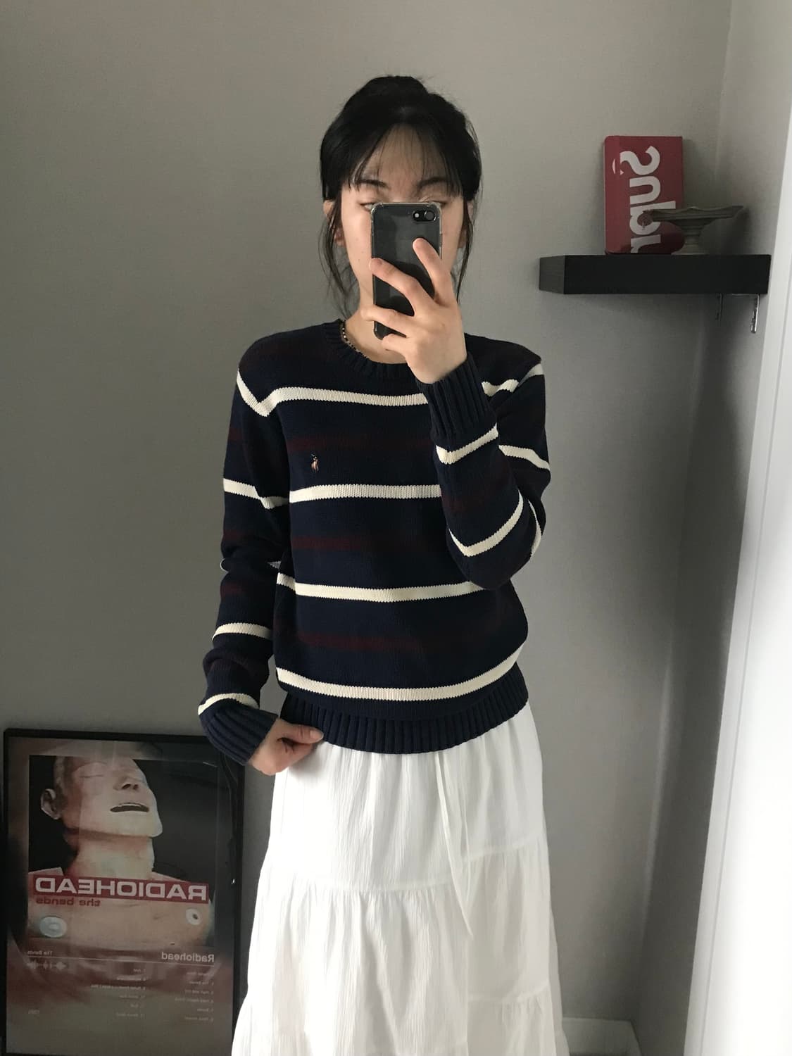 폴로 랄프로렌 포니로고 스트라이프 니트  상품이미지1