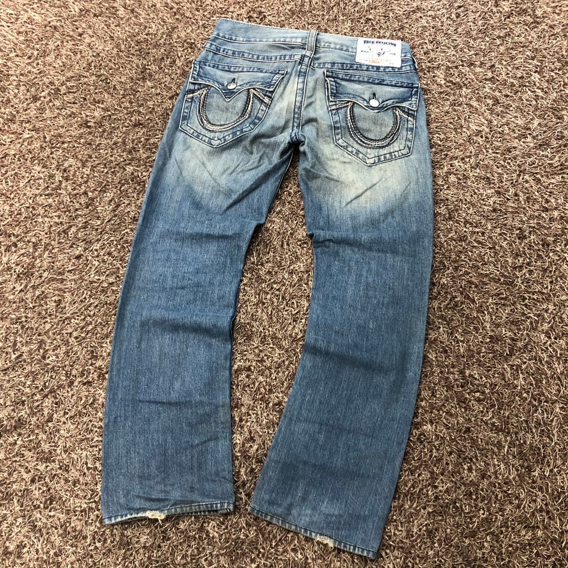 트루릴리전 워싱 스트레이트진 데님 팬츠 상품이미지5