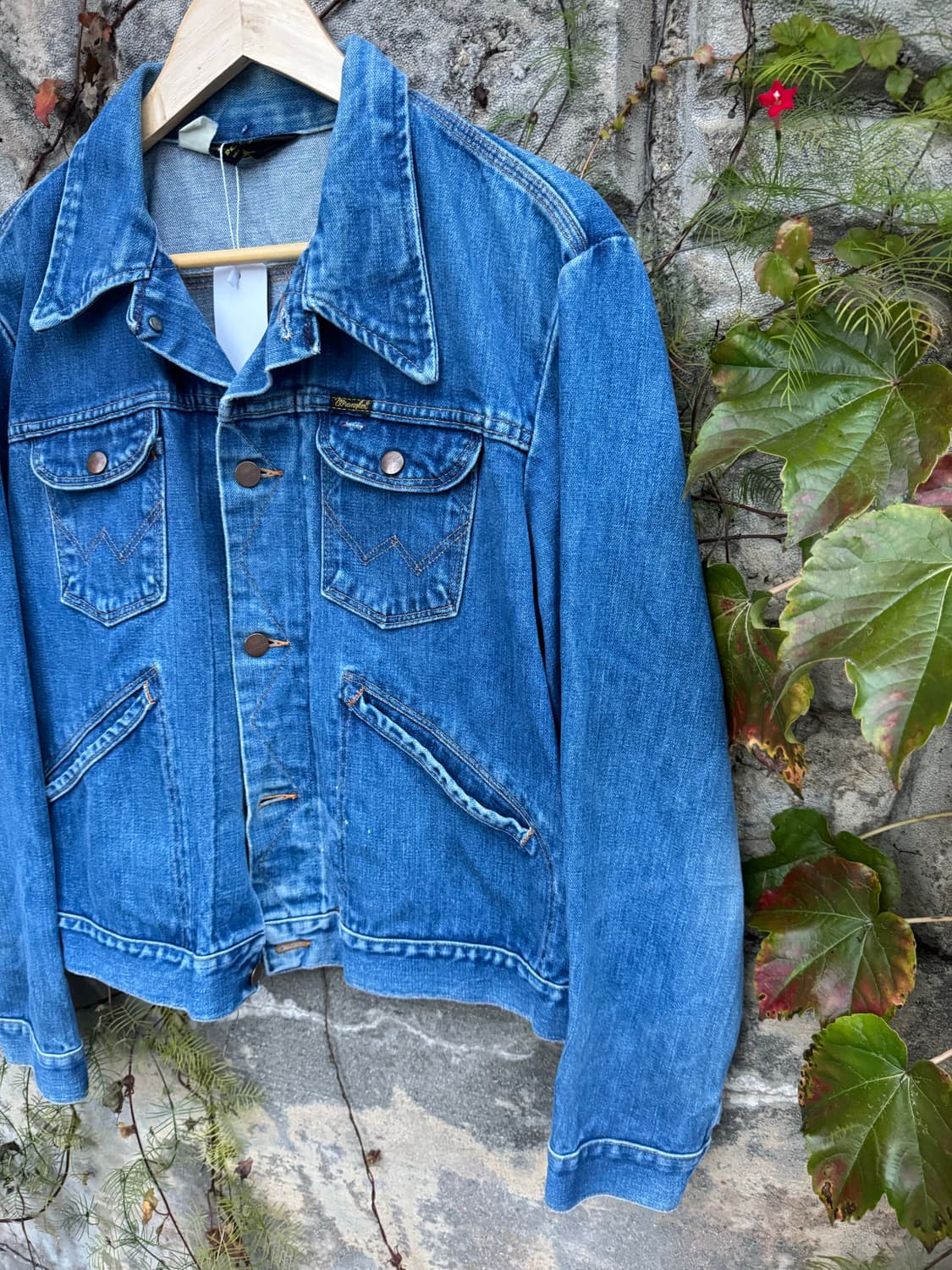 70s~80s wrangler 랭글러 126pw 데님 트러커 자켓 44 상품이미지3