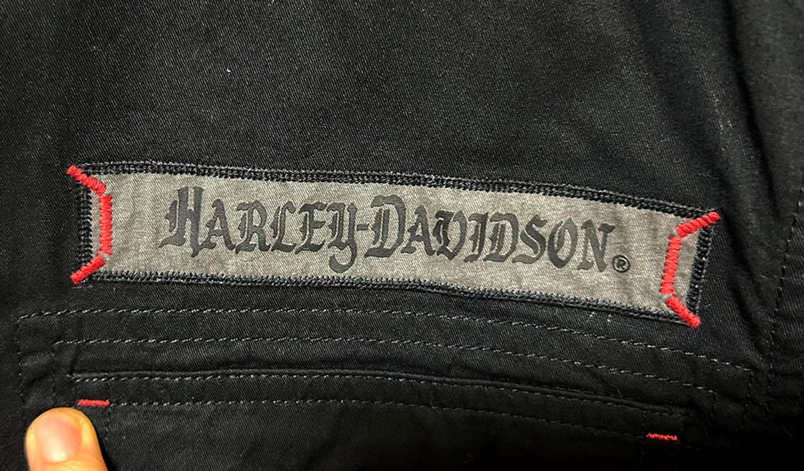 할리데이비슨 바이커 남자 반팔셔츠 블랙 백로고 매장정품 M 95-100 상품이미지4