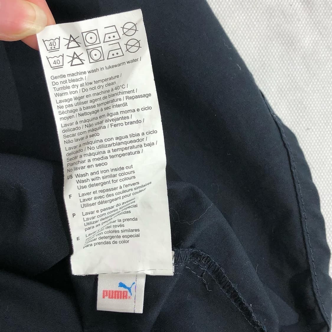 퓨마 네이비 레드불 레이싱 반팔셔츠 M  상품이미지7
