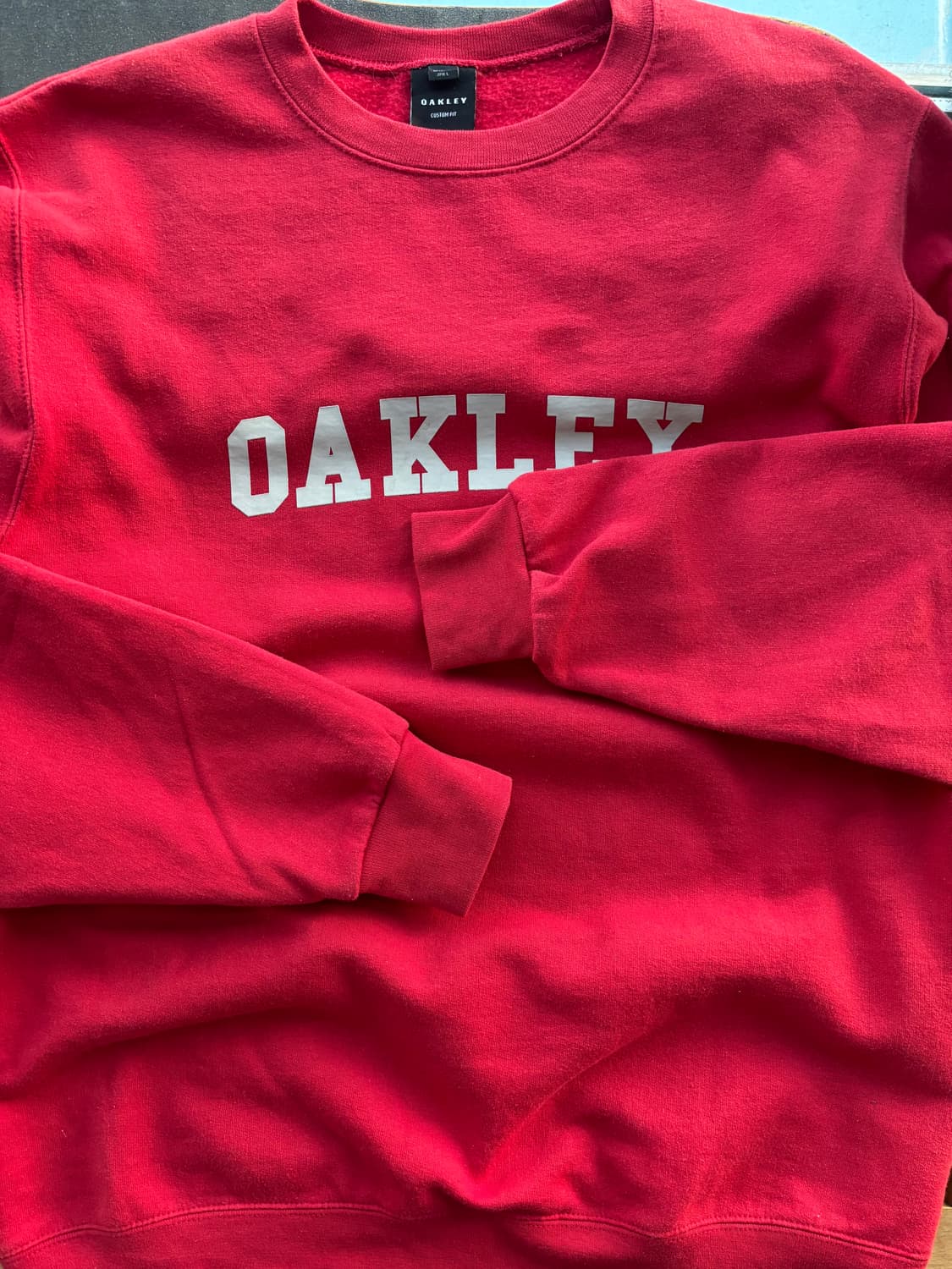 오클리 레드 스웻셔츠 상품이미지4