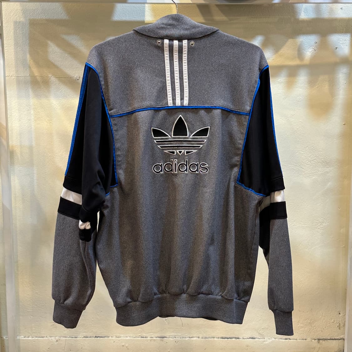 아디다스 올드스쿨 삼선 배색 집업 S 상품이미지6